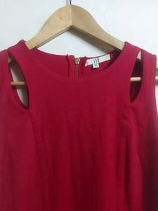 Blood Red Mini Dress