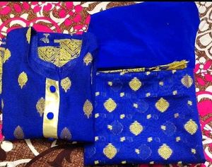 Royal Blue Kurta Set