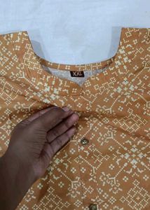 small collar kurti