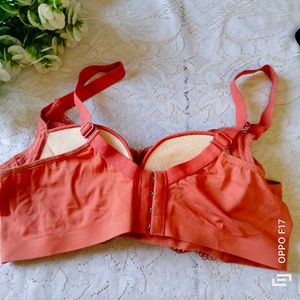 Front Button Stylish Bra