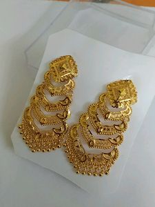 Earings Shri Hari Gold Plated Jewellery