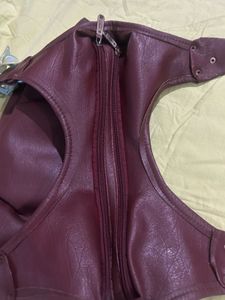 Vintage Maroon Bag