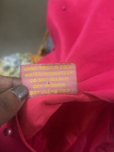 Hot Pink Embellished Lahenga With Blouse