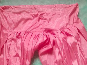 New Pink Satin Salwar Only 1 Time Used