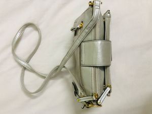 Imported Silver Crossbody Bag