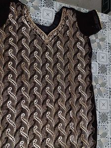 Georgette Fabric Suit Full Heavy Patiyala Salwar