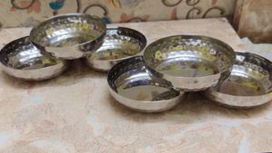 Set of 6 Steel Bowls