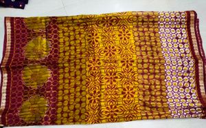 Organza Floral Saree