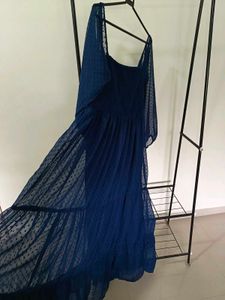Navy Blue Long Dress