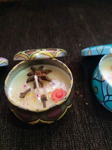 Handmade Scented Candle Tin