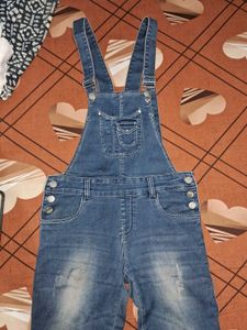 Blue Denim dangri jeans