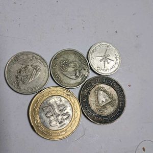 5Gulf Country coins