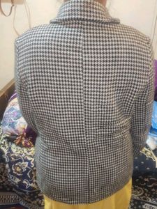 Winter Jacket Black Checks