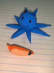 Handmade Clay Oswald And Weenie