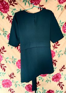 Zara Dark Green Top