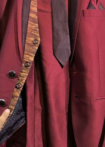 3 Piece Men Suit (Jacket, Coat, Pant &amp;Tie)