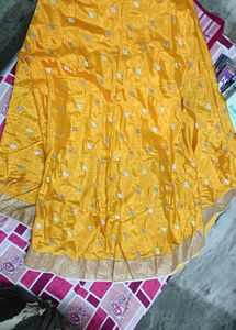 Elegant Yellow Ethnic Skirt