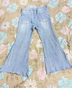 Flared Denim Jeans