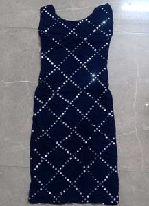 Navy Blue Palazzo Suit Set