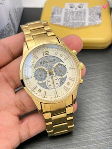 PoliceMen’s Metal beltDate working All chrono work