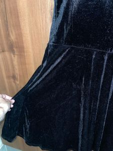 Black Velvet Dress