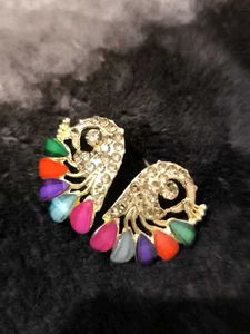 Peacock Style Fashion Earrings