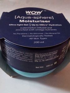 WOW Aqua-Sphere Moisturiser