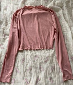 Urbanic Pink Crop Top