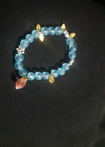 Blue Beaded Bracelet