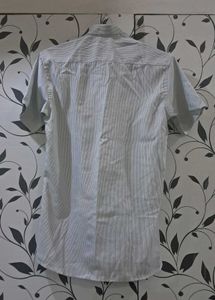 Light Blue Striped Shirt 👔