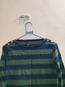 Striped Full Sleeved Tshirt