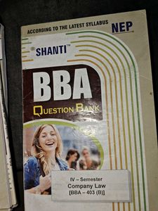 BBA Company Law Question Bank