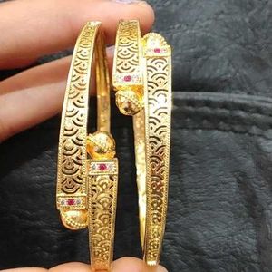 Gold Bangles - Set of 2