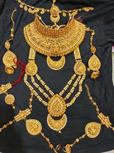 Bridal Gold Plated Jewelry Set