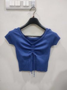 Korean Blue Top
