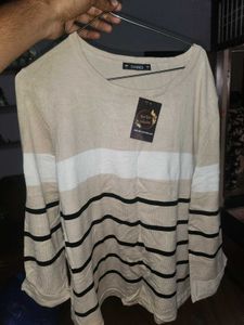 Striped Knit Top
