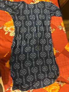Beautiful Navy Blue Kurta