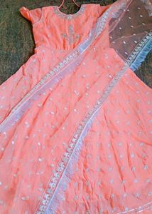 Gown With Dupatta