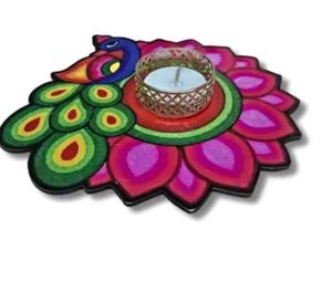 Peacock Candle Holder