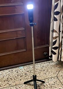 New Bluetooth Tripod Stand With Selfie Light