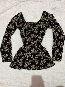 Corset Back Short Kurti