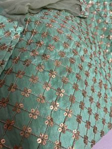Green Lehenga Choli Set