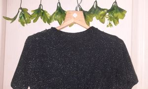Shiny Crop Top