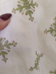 Cream Colour Midi Summer Dress
