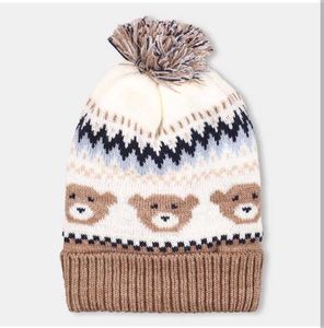 Cute Bear Design Winter Hat