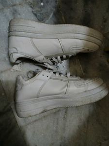 White Casual Sneakers