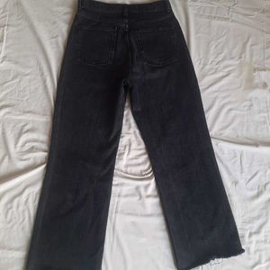 ZARA WIDE LEG DENIM