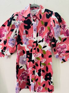 Reserved Pink Floral Dress