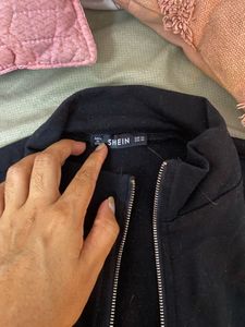 Striped Sleeve Jacket