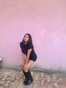Stretchable Black Bodyfited Playsuit